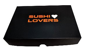 EMBALAGEM PARA SUSHI - 245x180x40mm - 100 UNIDADES