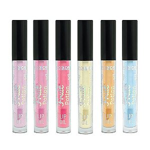 Lip Oil Fruit Potion Coleção Tropical SP Colors SP206 – Kit c/ 06 unid