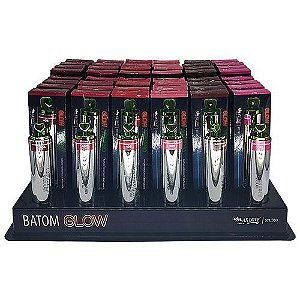 Batom Glow Vegano Max Love - Box c/ 48 unid