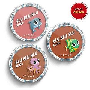 Blush Blu Blu Blu Vivai 1010.1.1 - Kit c/ 03 unid