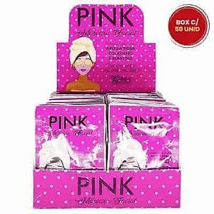 Máscara Facial Pink Beleza Juvenil - Box c/ 50 unid