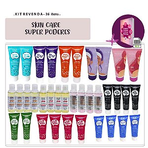 Kit Revenda Skin Care Super Poderes - 36 Itens