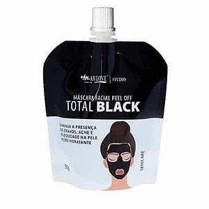 Máscara Facial Peel Off Total Black 50g Max Love