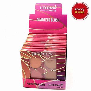 Quarteto Blush Ludurana B00009 - Box c/ 12 unid