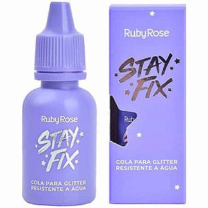Cola para Glitter 15ml Stay Fix Ruby Rose HB-580