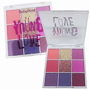 Paleta de Sombras Young Love Ruby Rose HB-1072