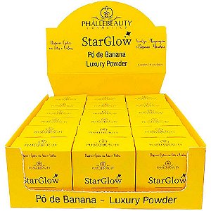 Pó de Banana Star Glow PhálleBeauty PH003 - Box c/ 22 unid