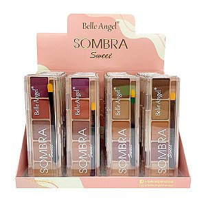 Paleta de Sombras Sweet Belle Angel B090 - Box c/ 24 unid