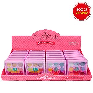 Paleta de Sombras Milk Shake City Girls CG242 – Box c/ 24 unid