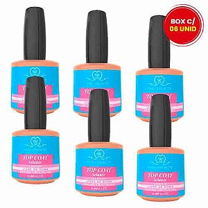 Esmalte Top Coat Selante Led UV Phállebeauty PH0529 - Box c/ 06 unid