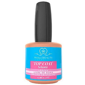 Esmalte Top Coat Selante Led UV Phállebeauty PH0529