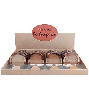 Pó Compacto Facial Belle Angel B016-1 - Box c/ 24 unid