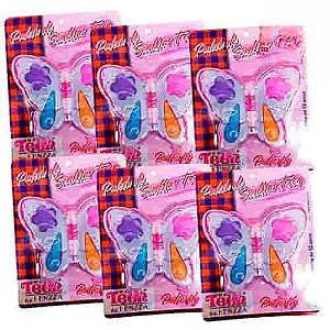 Paleta de Sombras Teen Borboleta Fenzza SKV12011116 - Kit c/ 06 unid