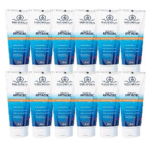 Sabonete Facial Antiacne Phállebeauty PH0554 - Box c/ 12 unid