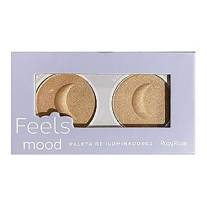 Paleta de Iluminadores Light Feels Mood Ruby Rose HB-7525