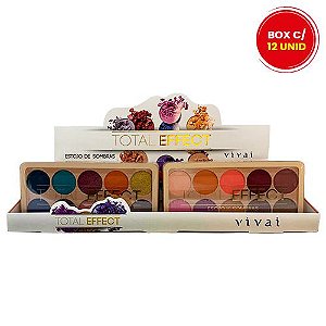 Paleta de Sombras Total Effect Vivai 2156.1.1 - Box c/ 12 unid