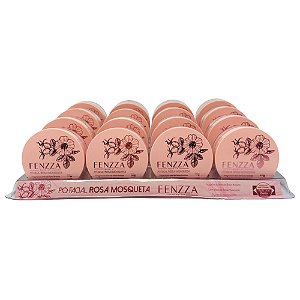Pó Facial Rosa Mosqueta Fenzza FZ34025 - Box c/ 16 unid