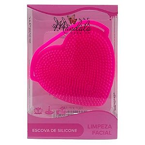 Escova de Silicone para Limpeza Facial Mandala FP-159