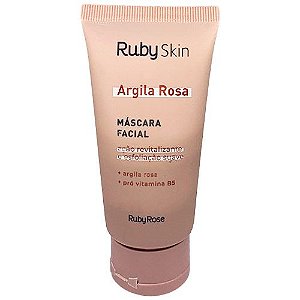 Máscara Facial Argila Rosa Ruby Skin Ruby Rose HB-404