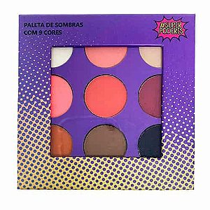 Paleta de Sombras Coloração Pessoal Super Poderes PLTSSP