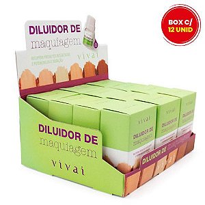 Diluidor de Maquiagem Vivai 5003.1.1 - Box c/ 12 unid