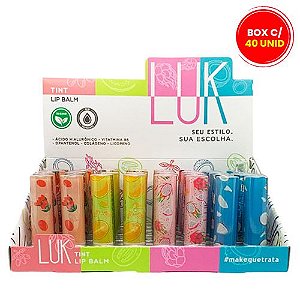 Lip Balm Tint Luk LU005 - Box c/ 40 unid