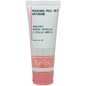 Máscara Facial Peel Off Antiacne Lyrics LY0154