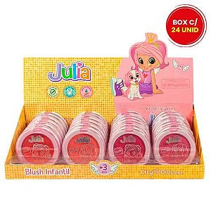 Blush Infantil Julia City Girls CGK014 - Box c/ 24 unid