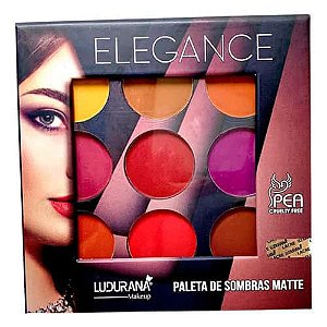 Paleta de Sombras Matte Elegance Ludurana B00222