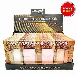 Quarteto de Iluminador Ludurana B00034 - Box c/ 12 unid