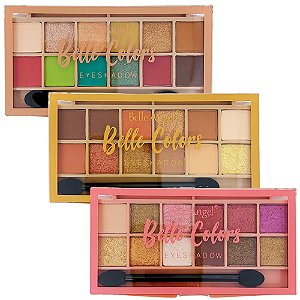 Paleta de Sombras Belle Colors Eyeshadow Belle Angel B086 - Kit c/ 03 unid