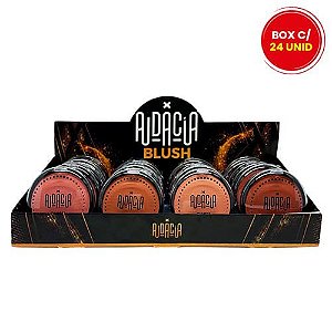 Blush Compacto Audácia - Box c/ 24 unid