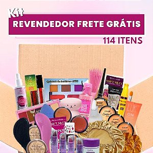 Kit Revendedor Frete Grátis - (114 Itens)