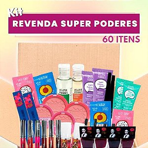 Kit Revenda Super Poderes - 60 Itens