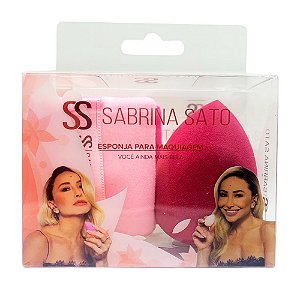 Kit com 04 Esponjas para Maquiagem Sabrina Sato SS-2081