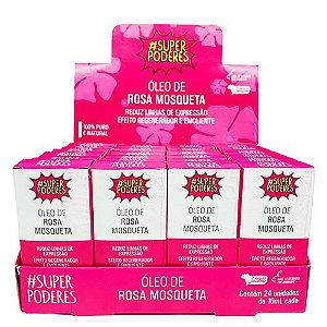 Óleo de Rosa Mosqueta Super Poderes ORMSP01 - Box c/ 24 unid