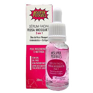 Sérum Facial Rosa Mosqueta 3 em 1 Super Poderes SRMSP01