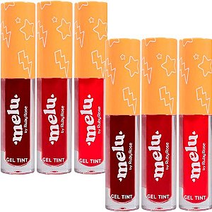 Gel Tint Melu Ruby Rose HB-8232 - Kit c/ 06 unid