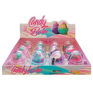 Lip Balm Candy Ovo Febella LB7014 - Box c/ 12 unid