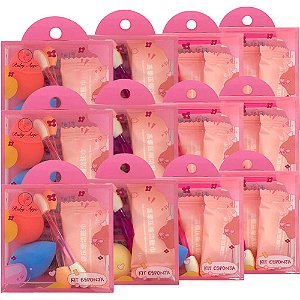 Kit Esponja Ruby Anjo WL-298 - Pcte c/ 12 unid