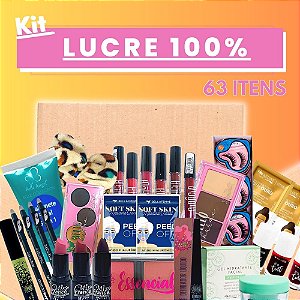 Kit LUCRE 100% (63 Itens)