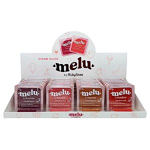 Blush em Creme Cream Melu Ruby Rose HB-6119 - Box c/ 24 unid