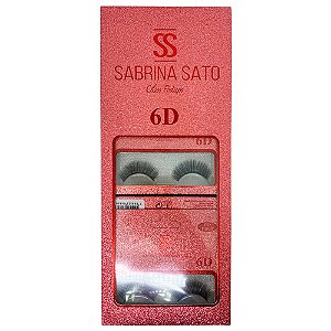 Cílios Postiços 6D F004 Sabrina Sato SS-2626 - Box c/ 10 unid