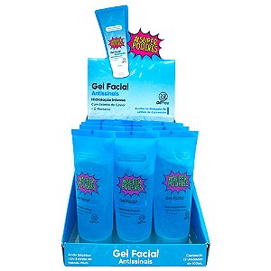 Gel Facial Antissinais Super Poderes GFSP04 - Box c/ 12 unid