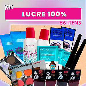 Kit LUCRE 100% (66 Itens)