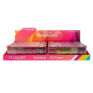 Paleta de Sombras Take Me To Dreamland SP Colors SP271 - Box c/ 12 unid