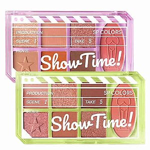 Paleta de Sombras e Blush Show Time! SP Colors SP312 - Kit c/ 04 unid