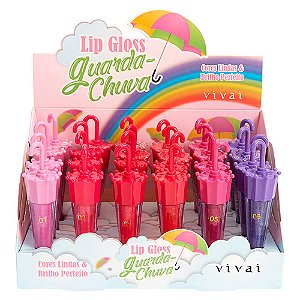 Lip Gloss Teen Guarda Chuva Vivai 3051.1.1 - Box c/ 24 unid