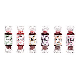 Lip Tint Lip Fruits Vivai 3070.1.1 - Kit c/ 06 unid