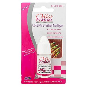 Cola para Unhas Postiças Miss France MF-0571